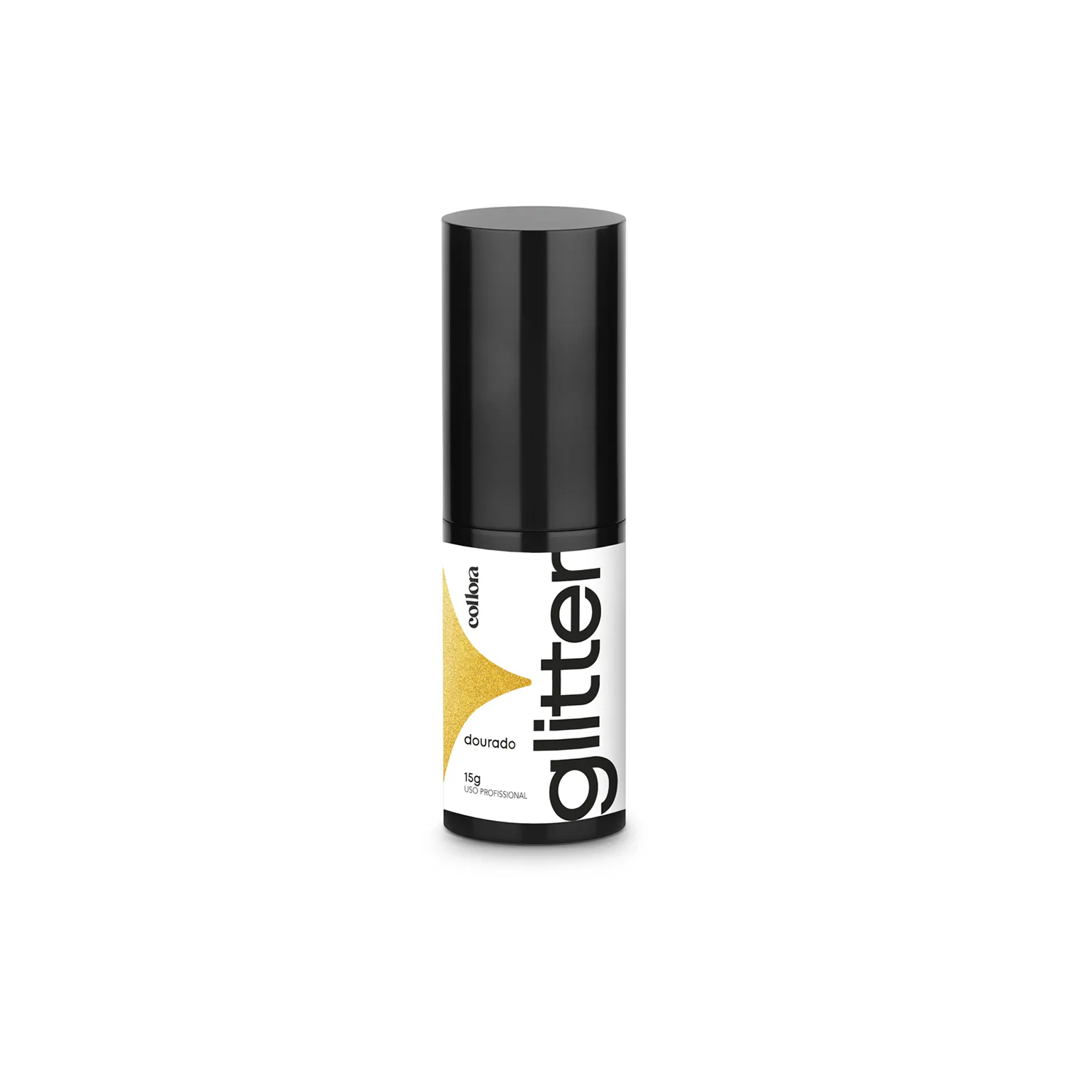 GLITTER PET EM PÓ COLLORA 15G (DOURADO)