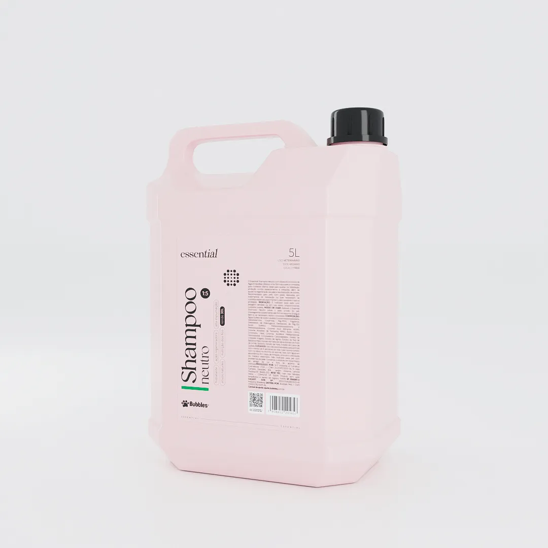 SHAMPOO PET NEUTRO ESSENTIAL 5L (1:5)