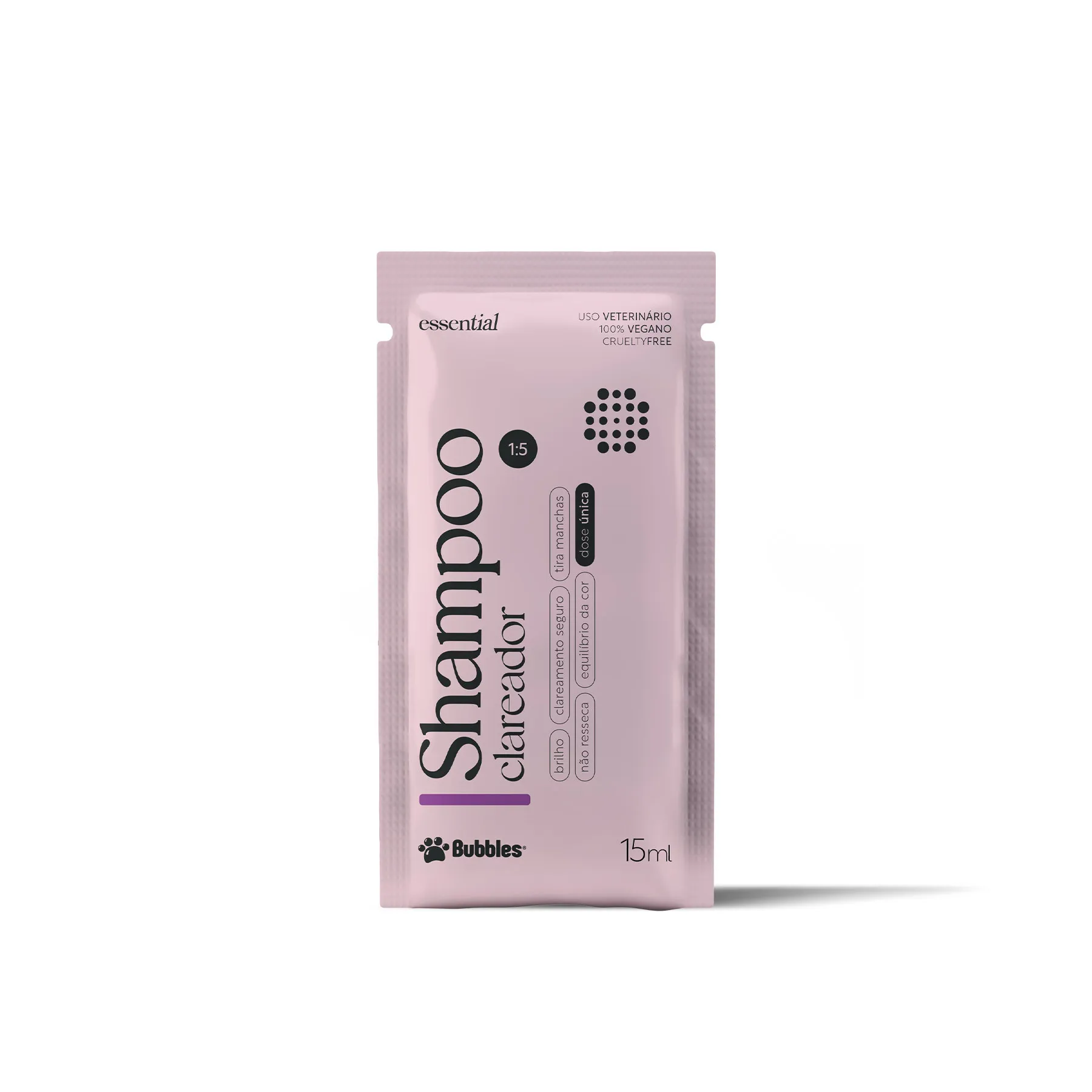 SHAMPOO PET CLAREADOR ESSENTIAL 15ML (1:5)