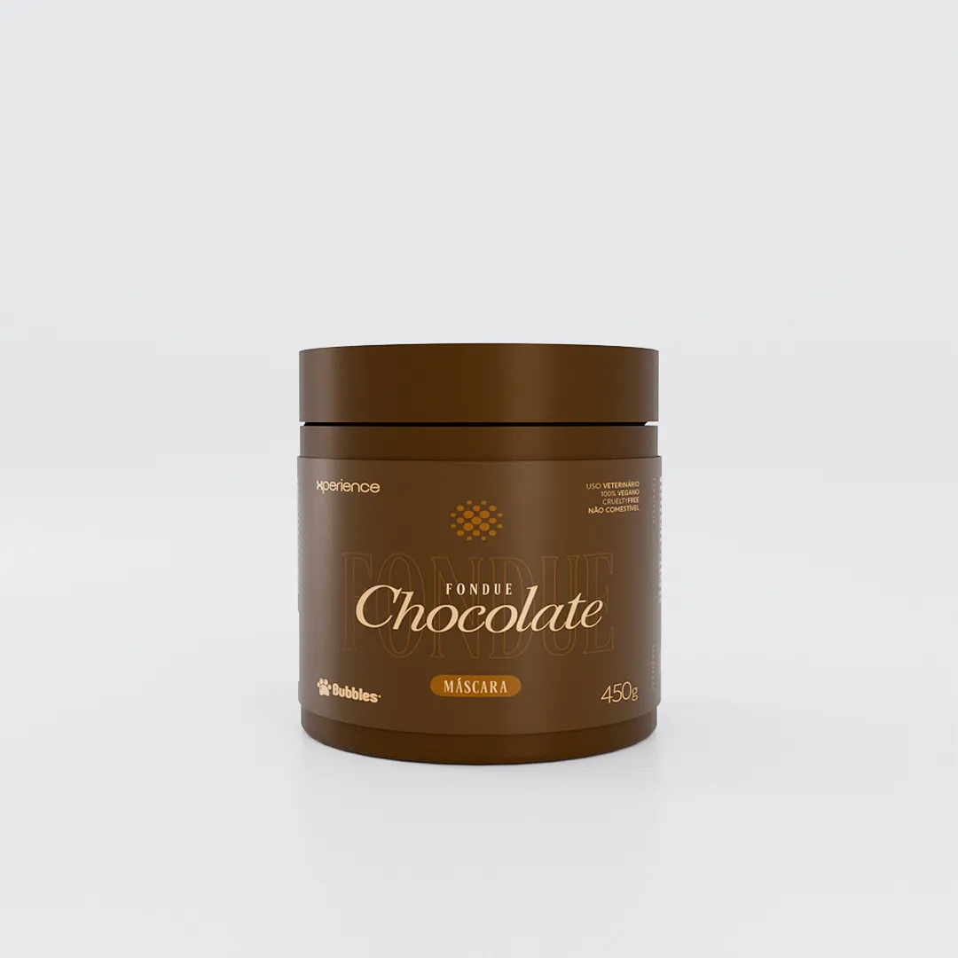 MÁSCARA PET FONDUE DE CHOCOLATE XPERIENCE 450G