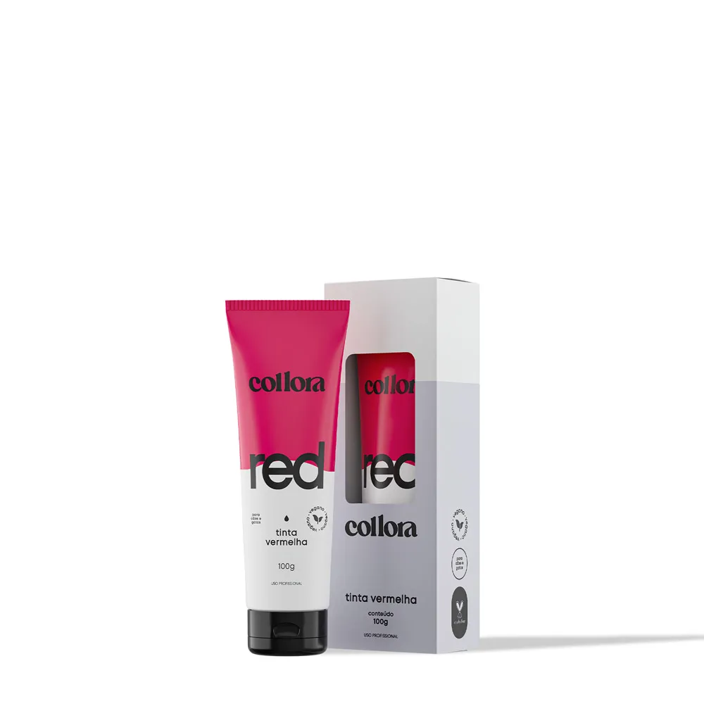 MÁSCARA PET PIGMENTADORA COLLORA 100G (VERMELHA)