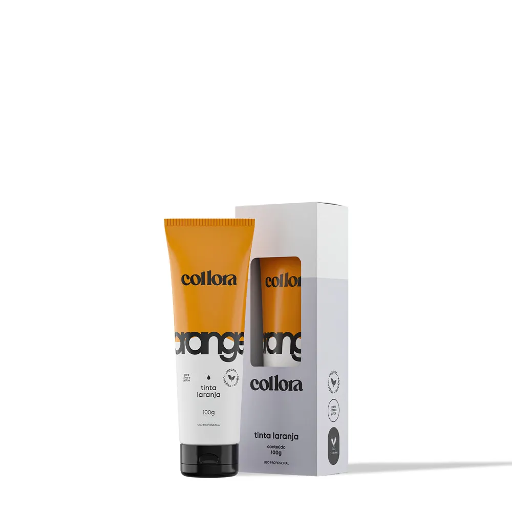 MÁSCARA PET PIGMENTADORA COLLORA 100G (LARANJA)