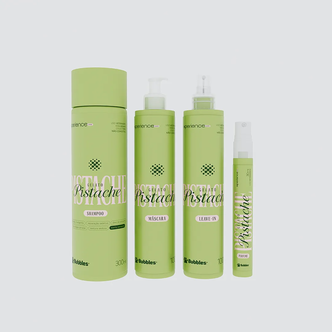 KIT PET GELATO DE PISTACHE XPERIENCE CARE (4 ITENS)