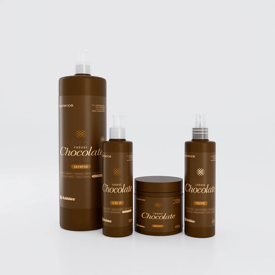 KIT PET FONDUE DE CHOCOLATE XPERIENCE (4 ITENS)
