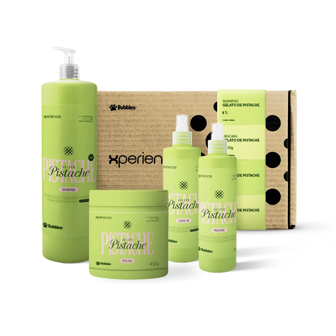 KIT PET GELATO DE PISTACHE XPERIENCE (4 ITENS)